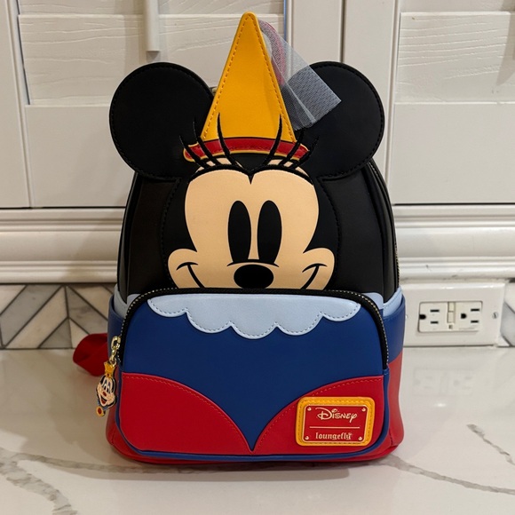 Loungefly Other - Loungefly Disney Brave Little Tailor Minnie Mouse Cosplay Mini Backpack